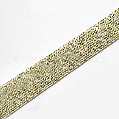 Плоский эластичный шнур из полиэстера / лента&nbsp;OCOR-WH0058-49J-1