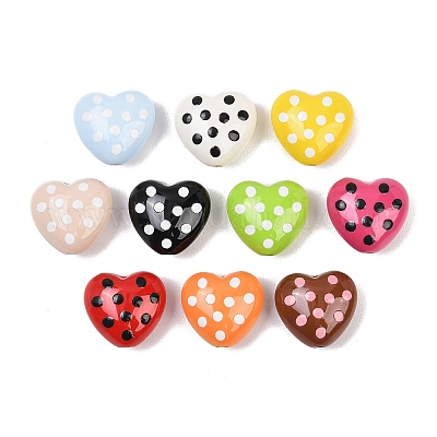 Выпечка краски акриловые бусины&nbsp;OACR-A045-02-1