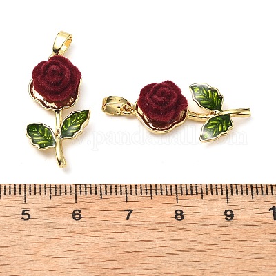 Подвески латуни cmолы&nbsp;KK-G533-02G-1