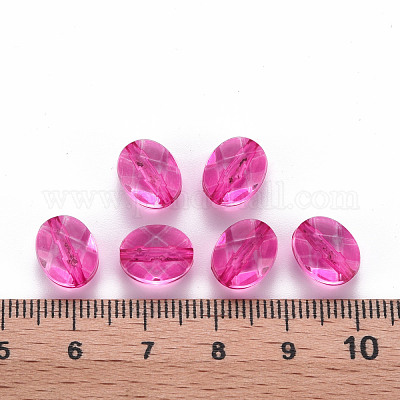 Прозрачные акриловые бусины&nbsp;TACR-S154-18A-82-1