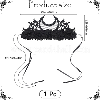 Головной убор из фетра и сплава корона&nbsp;OHAR-WH20020-01B-1
