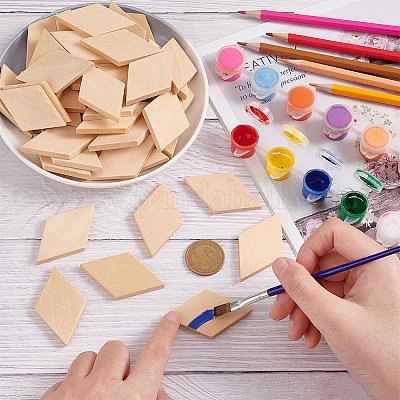 Пустые деревянные кабошоны&nbsp;WOOD-OC0001-19-1