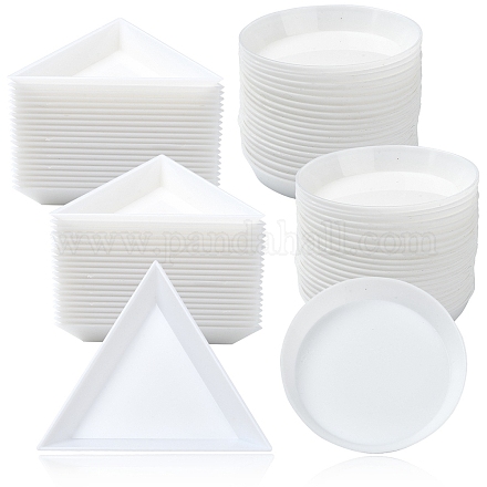 40шт 2-х видов пластиковый поднос&nbsp;ODIS-YW0001-06-1