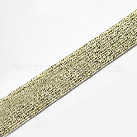 Плоский эластичный шнур из полиэстера / лента&nbsp;OCOR-WH0058-49J-1