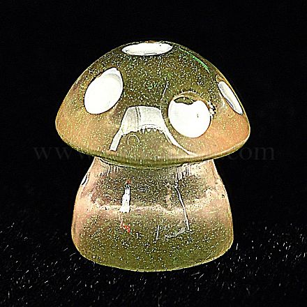 Грибные светящиеся украшения из смолы RESI-SZC0004-13A-1