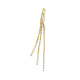 Латунные змеевидные цепи кисточки большие подвески&nbsp;LS-KK-P227-05G-1