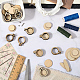 20 шт. деревянные пяльцы для вышивания&nbsp;DIY-CP0012-36-3