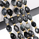 Натуральный орлиный глаз бусы&nbsp;G-N342-53-8x6-03-1