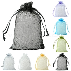 50 шт. мешочки из органзы для хранения ювелирных изделий&nbsp;OP-FS0001-05D