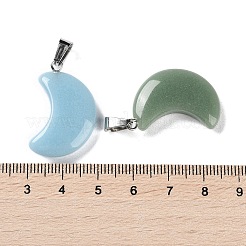 Подвески из синтетического серебристого камня/светящегося камня&nbsp;G-Z054-02B