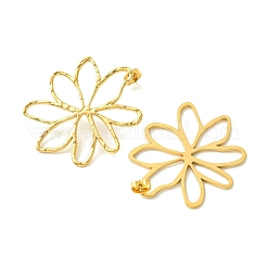 Серьги-гвоздики из нержавеющей стали 304 с вакуумным покрытием PVD для женщин&nbsp;EJEW-L284-06G