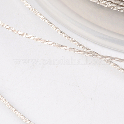 Круглая металлическая нить&nbsp;LS-MCOR-L001-0.8mm-01