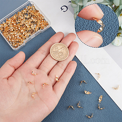 200 шт. латунные наконечники для бусин&nbsp;KK-BBC0003-64