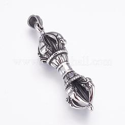 Буддийские подвески из нержавеющей стали 304&nbsp;STAS-P172-07AS