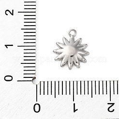 Латунные подвески из прозрачного кубического циркония&nbsp;KK-V016-18P