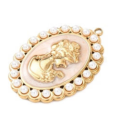 Подвески из нержавеющей стали 304 с эмалью&nbsp;STAS-K305-12G