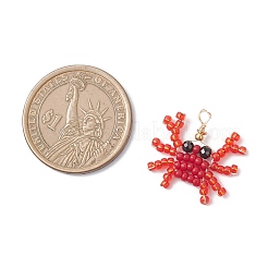 Подвески в виде морских животных из натуральной черной шпинели&nbsp;PALLOY-MZ01087