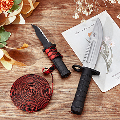 Ромбовидная лента из смеси хлопка и шелка для ручки&nbsp;OCOR-WH0085-71B