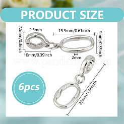 6 шт. застежки-крутилки из цинкового сплава&nbsp;FIND-FH0016-55P