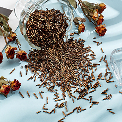 2000 шт. 4 вида стеклянных витых бусин&nbsp;SEED-GO0001-09B