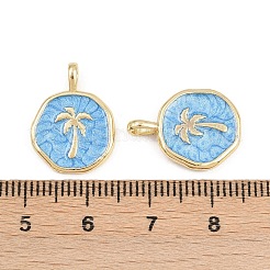 Латунь эмаль подвески&nbsp;KK-B157-15G-01