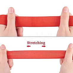 Цветная плоская эластичная резинка&nbsp;EC-RD0001-01