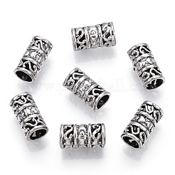 Европейские сплавочные бусины тибетского стиля &nbsp;TIBEB-TAC0002-06AS