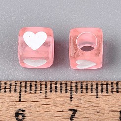 Прозрачные акриловые бусины&nbsp;OACR-N140-02E