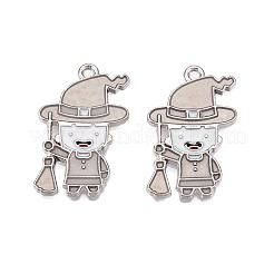 Подвески из эмали и светящегося сплава на тему хэллоуина&nbsp;ENAM-N056-234P-1