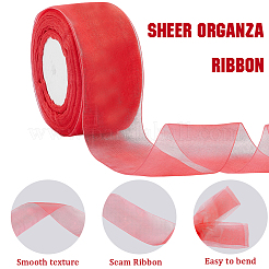 1 рулон прозрачной органзовой ленты&nbsp;SRIB-CY0001-22C-05