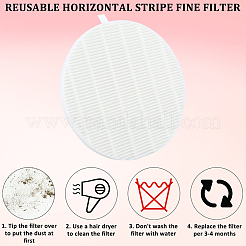 2шт нетканый материал фильтр для машинки для нейл-арта&nbsp;AJEW-GF0012-24