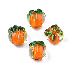 20 шт. бусины ручной работы в стиле осенней тематики&nbsp;LAMP-FP0001-09