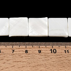 Нити бусин из натуральных пресноводных ракушек&nbsp;SHEL-A006-10A