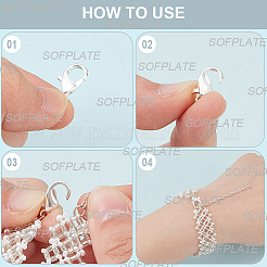 400 шт. 4 цвета из цинкового сплава&nbsp;FIND-SP0001-35