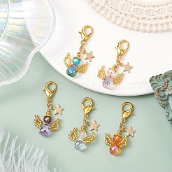 Стеклянные бусины ангела&nbsp;HJEW-MZ00108