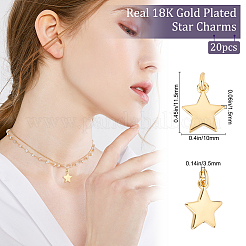 20шт латунные подвески&nbsp;KK-BBC0004-22