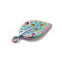 Ионное покрытие (ip) 304 нержавеющая сталь подвеска со стразами&nbsp;STAS-F282-08MC