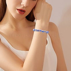 Граненые рондели ручной работы с внутренним цветком&nbsp;BJEW-SW001579-04