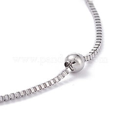 Браслеты-цепочки из нержавеющей стали 304&nbsp;BJEW-I295-06P