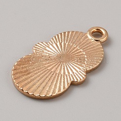 Цинк подвески эмали сплава&nbsp;FIND-WH0260-07C-LG