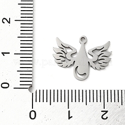 Не тускнеющие подвески из нержавеющей стали 201&nbsp;STAS-B064-17P