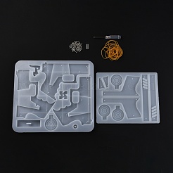 Самодельный пистолет и силиконовые Молды для мишеней&nbsp;DIY-C013-04