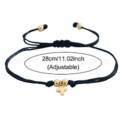 Браслеты с подвесками в виде креста из латуни&nbsp;ZM9789-1