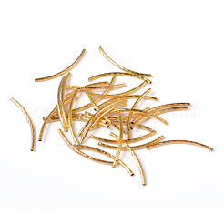 Бисера латунной трубки&nbsp;X-KK-EC295-G