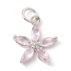 Латунные микро проложить кубического циркония подвески&nbsp;ZIRC-P098-03P