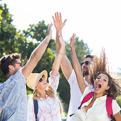 12шт 12 цвета слово лучший друг акриловые плетеные браслеты из бисера набор&nbsp;BJEW-AN0001-47