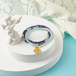 Набор браслетов с камнями&nbsp;BJEW-JB07331