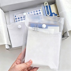 Прозрачные пластиковые конверты папки&nbsp;AJEW-DJ0004-59C