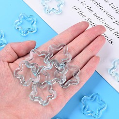 Прозрачные акриловые бусины&nbsp;MACR-S373-24-B08