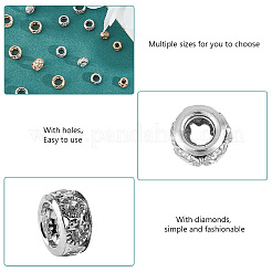 60шт 6-х стилевая латунная бусина&nbsp;FIND-GO0001-49